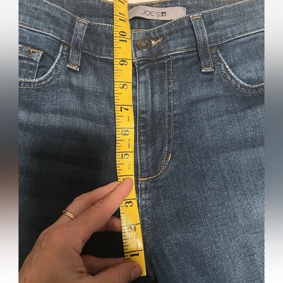 Joe's Jeans Women's Cotton Roll-Cuff Jeans Stretch Cotton Blue Size 27 - Picture 6 of 11